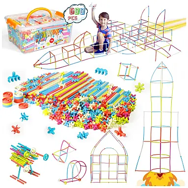 Brinquedo de construção STEM com