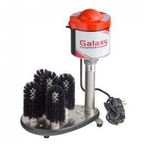 Galaxy Lavador de Copos Vertical com 5 Escovas Elétrico Preto 120V