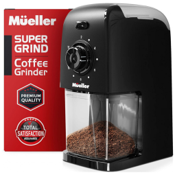 Moedor de Café Elétrico Portátil Mueller com 17 Níveis de Moagem, 110V