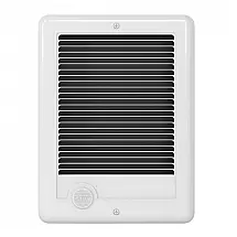 Aquecedor de Parede Cadet Com-Pak Branco Ar Forcado 1500W 5120 BTU 13,9 m2 Sem Termostato Modelo CSC151W 120V