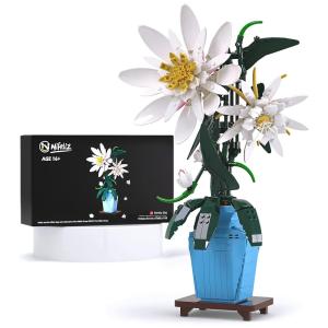 Kit de Construção Buque de Flores Epiphyllum com 678 Peças, Nifeliz