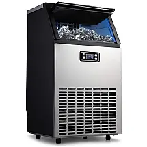 Máquina de Gelo Automática Portátil até kg, 24H, Cor, 110v, NORTHAIR HZB 45, Preto