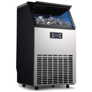 Máquina de Gelo Automática Portátil até kg, 24H, Cor, 110v, NORTHAIR HZB 45, Preto