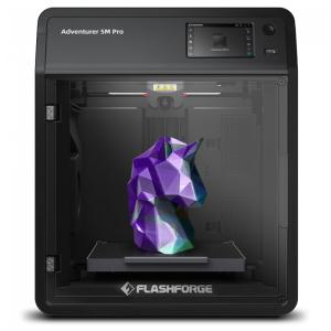 Impressora 3D FLASHFORGE AD5M Pro - Alta Velocidade de 600mm/s e Precisão, Calibração Totalmente Automática com Bocal de 0,4-0,6mm