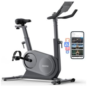 Bicicleta Ergométrica com 70 Aulas Gratuitas no APP, RENPHO 0601549422867, Preto