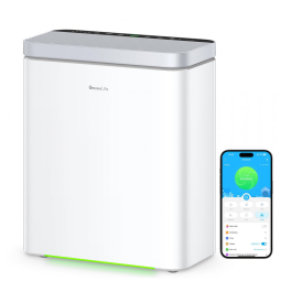 Purificador de Ar 3 em 1, para Ambientes até 97m² com Sensor PM2.5, Modo de Suspensão, Controle por APP e Alexa, 110V, GoveeLife H7124