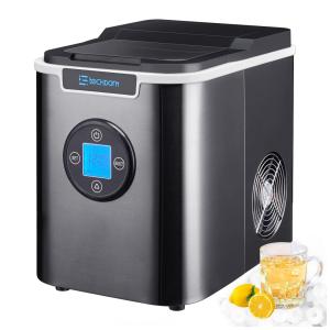 Máquina de Gelo Automática Portátil Produz até 11kg, 24H, Cor, 110v, TECHDORM YTICEMAKER, Rosa