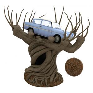 Ponteira de Árvore Natalina Harry Potter Hallmark Keepsake Flying Ford Anglia Whomping Willow Com Luz e Som 110V Modelo B0CXBQGZHW