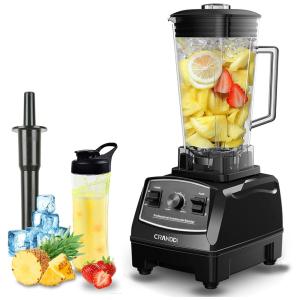 CRANDDI YL 010 Liquidificador de Bancada Profissional 2L 10 Velocidades, 110V, 1500W, Prata