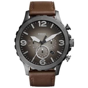 Relógio Masculino em Aço Inoxidável, FOSSIL JR1424, Marrom