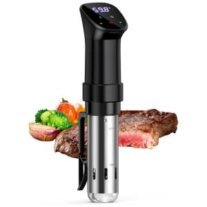 Termocirculador Elétrico Ultra Silencioso, 850, 110v, UNIROI Sous Vide Cooker, Preto