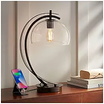 Luminária de Mesa Vintage em Metal, POSSINI EURO DESIGN 32W47, Dourado