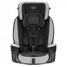 Assento Elevador com Encosto Evenflo Maestro Sport Cinza Granito 2-em-1 com Arnês 10 a 50 kg