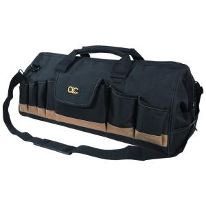 Bolsa de Ferramentas Organizadora com 32 Compartimentos, CUSTOM LEATHERCRAFT 1164, Preto