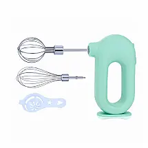 Wynboop EB001 MINI Batedeira de Mão com 4 Velocidades e Acessórios de Aço Inox, 20W, 110V, Verde