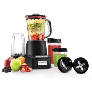 Liquidificador de Bancada 1L, 3 Velocidades, 700W, 110V, CHEFMAN, Preto