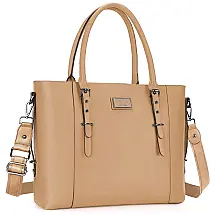 Bolsa Feminina de Couro para Transporte de Laptop de, MOSISO C2IINVB07PTSNRKWR, Violeta Escuro