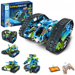 Sillbird Kit Robótico de Construção 5 em 1 com Controle Remoto Bluetooth - 662 Peças para Crianças a partir de 8 Anos