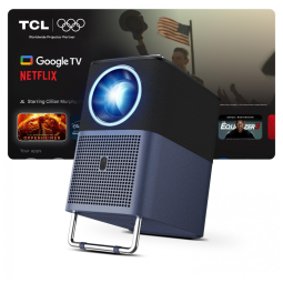 Projetor Smart TCL Preto 4K Google TV Netflix A1s 120V