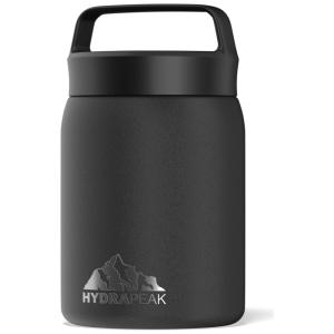 Frasco Térmico para Alimentos 532 ml com Vedação a Vácuo Aço Inoxidável, HYDRAPEAK 18oz Food Jar, Azul