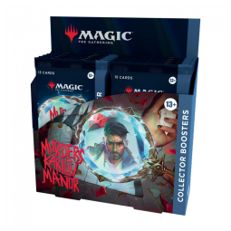 Magic The Gathering Assassinatos no Solar Karlov Caixa de Boosters de Colecionador com 180 Cartas para Jogadores Maiores de 13 Anos