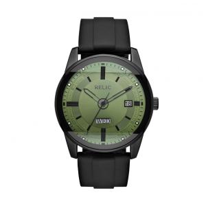 Relógio Masculino Analógico ZR11861 Quartzo de Silicone, RELIC BY FOSSIL ZR12227, Preto