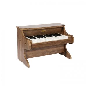 Piano de Madeira Infantil com 25 Teclas para Meninos e Meninas, ZIPPY, Marrom