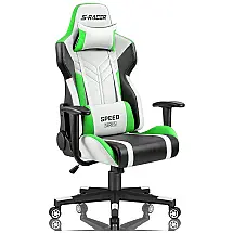 Homall Cadeira Gamer Ergonômica Ajustável com Apoio para a Lombar, Branca