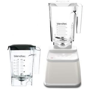 Liquidificador Profissional com 2 Jarras e 6 Velocidades, 110V 1560W, BLENDTEC Designer 625, Branco