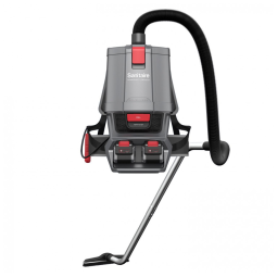 Aspirador de Pó Mochila sem fio com Varinha Ajustável e Baterias Duplas de 24V, 110V 400W Sanitaire SC580A, Cinza