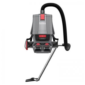 Aspirador de Pó Mochila sem fio com Varinha Ajustável e Baterias Duplas de 24V, 110V 400W Sanitaire SC580A, Cinza