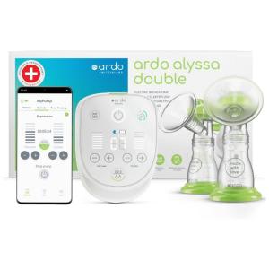 Bomba Tira Leite Recarregável com Função de Memória, Bombeamento de Energia Integrado e APP, Ardo, Branca e Verde