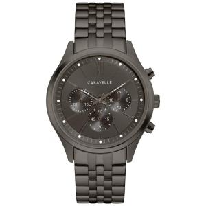 Relógio Masculino Analógico Quartzo de Aço Inoxidável, CARAVELLE 45A141, Preto