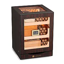 Gabinete Humidor Glencreag Marrom Avermelhado 150 Charutos LED 240V