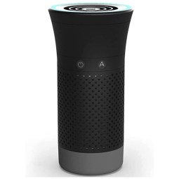 Purificador de Ar com Filtro HEPA, Área até 10 m2, com Monitor de Qualidade, HOGOR Smart Personal Air Purifier 43307 10698, Preto