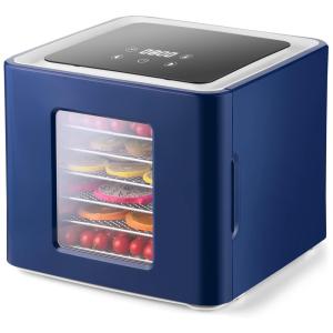 Desidratador de Alimentos com 6 Bandejas e Painel Digital, 400W, 110v, DAMOUR, Azul