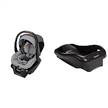 Cadeirinha Maxi-Cosi Mico Luxe+ Azul Bebê Conforto 1,8 a 13,6 kg com Base Dupla