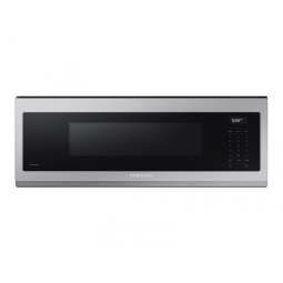 Forno micro-ondas slim de parede Samsung inox 31L 1100W coifa 550 m³/h Wi-Fi comando por voz sensor cook 110V