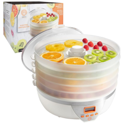 Desidratador de Alimentos com 5 Bandejas, 500W, 110v, MASTERCHEF MTF DHY 795, Branco