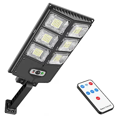 Luminária Solar Externa 8000 Lumens