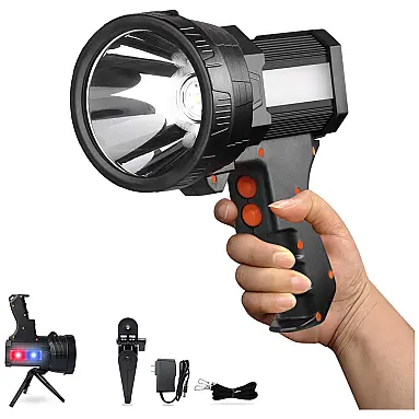 Lanterna LED Recarregável 10000 Lúmens