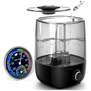 Umidificador Ultrassônico Portátil 4L com Aromaterapia, até 40H, 110v, AUAAQ, Rosa