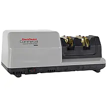Afiador de Facas Elétrico de Alto Desempenho e 2 Estágios, 110v, CHEFSCHOICE 2000, Cinza