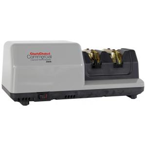Afiador de Facas Elétrico de Alto Desempenho e 2 Estágios, 110v, CHEFSCHOICE 2000, Cinza