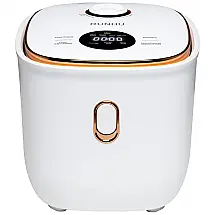 Panela de Arroz Elétrica RUNHU 2L, com Temporizador, 110V, Branca