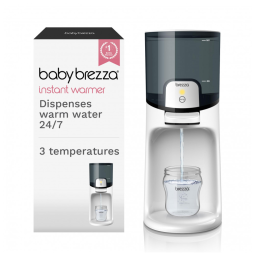 Aquecedor de água para Mamadeiras 1.4L de Capacidade com 3 Temperaturas Ajustáveis, 110v, BABY BREZZA, Branco