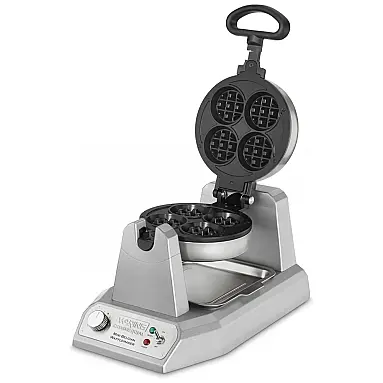 Mini Máquina de Waffle Rotativa