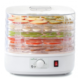 Desidratadora Nutrichef para Alimentos | Multi-Camadas para Uso Doméstico | Ideal para Carne Seca, Frutas, Legumes e Petiscos para Cães | 5