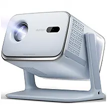 Mini Projetor Aurzen Azul Google TV WiFi Bluetooth Dolby Audio 1080P Boom Mini 120W