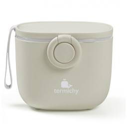 Dispenser Fórmula Bebê Termichy Caqui Portátil com Alça e Colher 250g 500ml